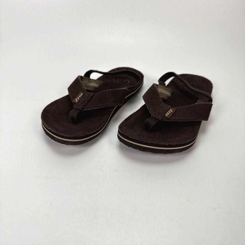Reef Toddler Brown Flip Flop Sandles Sz 7/8